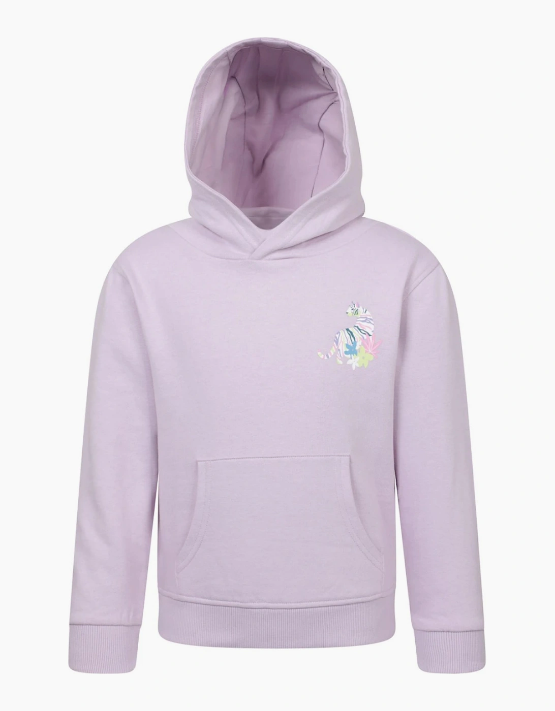 Mountain Warehouse Childrens Kids Floral Tiger Lightweight Hoodie