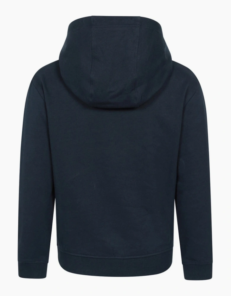 Mountain Warehouse Children's Great British Weather Graphic Print Cotton Blend Hoodie