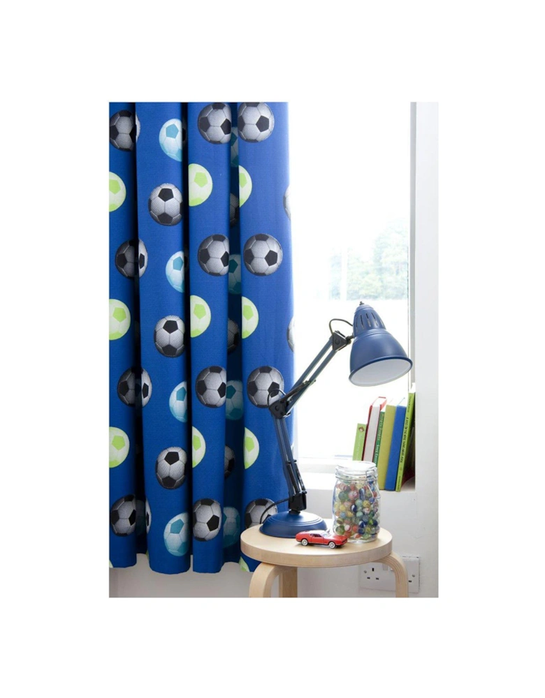 Football Lined Curtains