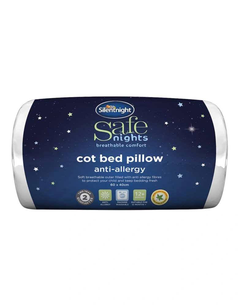 Safe Nights Anti-allergy Cot Bed Pillow